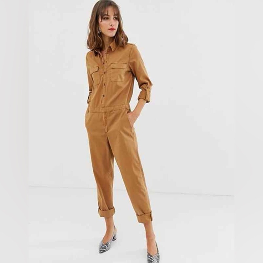 Vero Moda Camel Jumpsuit
